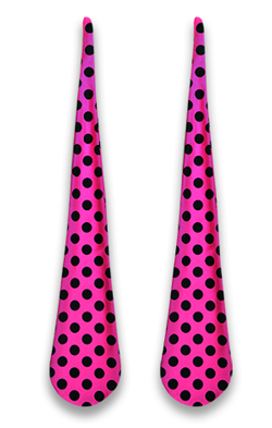 (image for) Sock Poi - Pair - Pink Dots